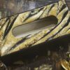 Black Geode tissue box