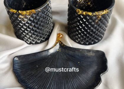 Black Vanity Set Mustcrafts