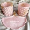 Pink Vanity Set Mustcrafts