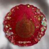 3 Inch Ayat ul Kursi Islamic Decorative Coaster with Stand - Image 3